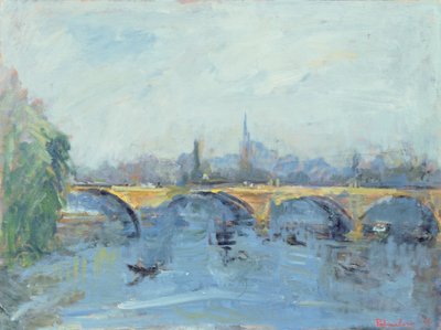 The Serpentine Bridge, London, 1996 by Patricia Espir